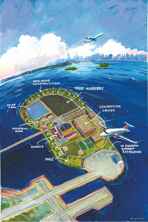 NEW IDEAS FOR RIKERS ISLAND