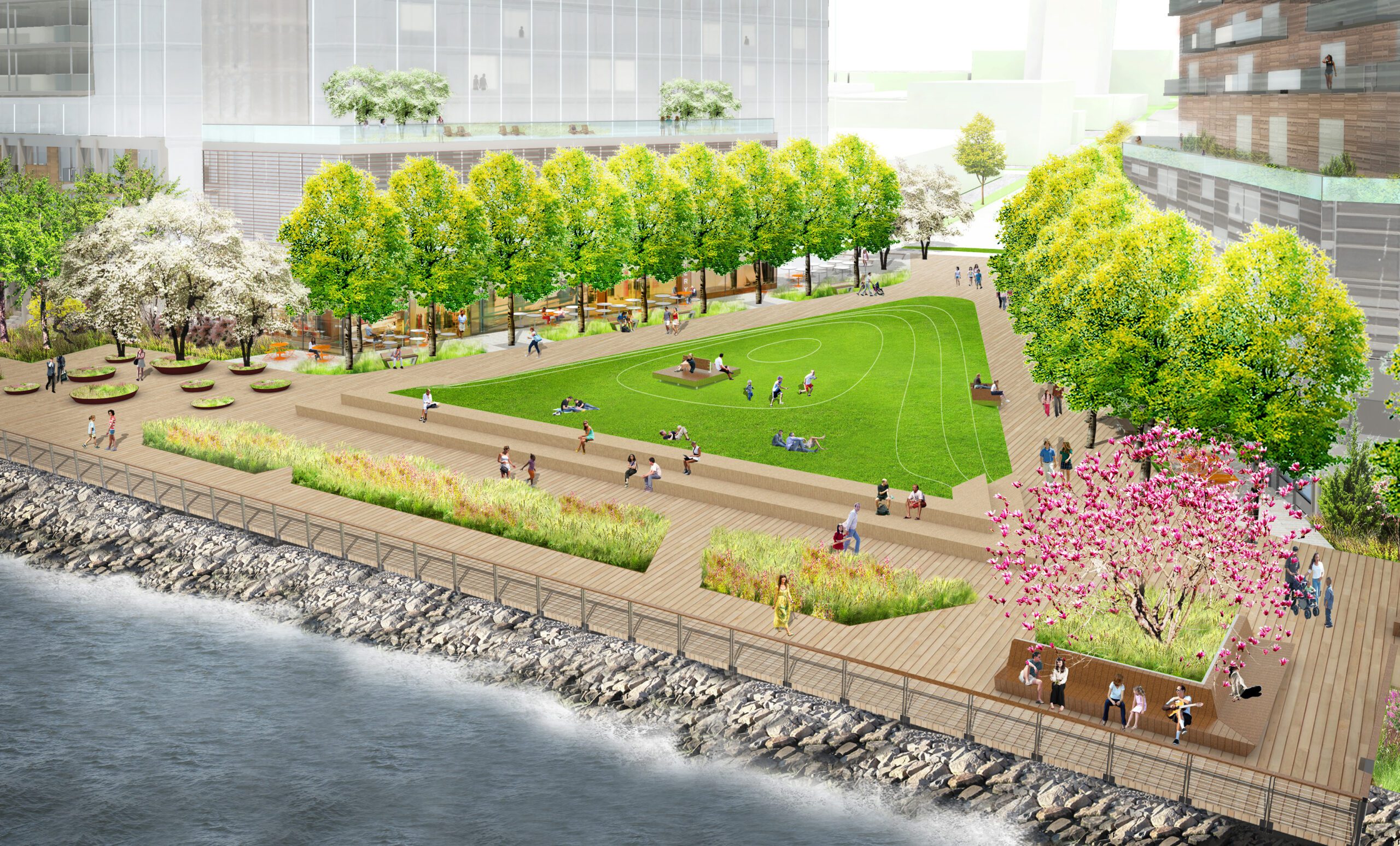 A Beach on the Astoria Waterfront