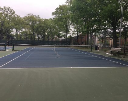 Seasonal Tennis Bubble at Astoria Park Developments