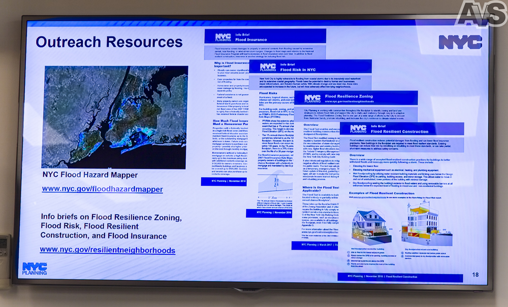 NYC Planning Flood Zone Resiliency