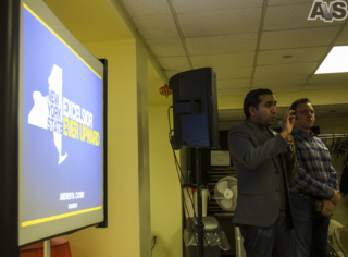 Presenting Hersh Parekh with Richard Khuzami