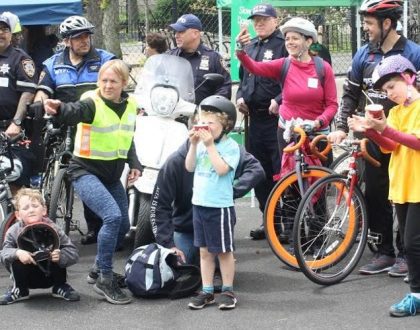 Pedal for Parks courtesy of Friends of Astoria Heights Park