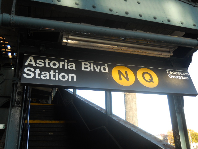 Astoria Blvd Station Stair Closure for ADA Elevator