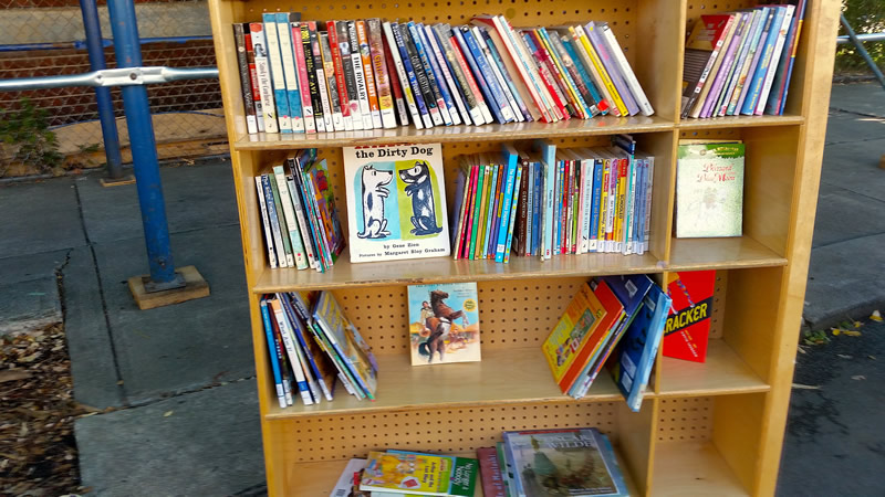 Book Swap in Astoria Heights Park