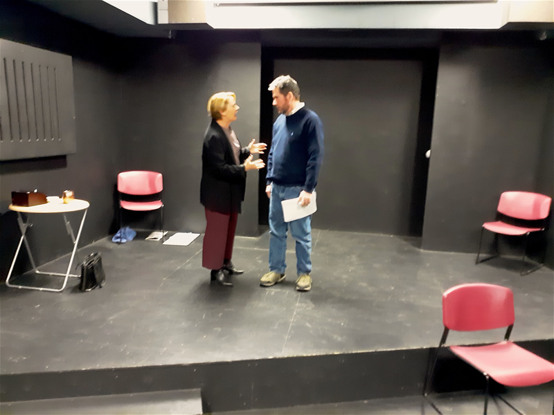 Headwall Theatre Company rehearsal