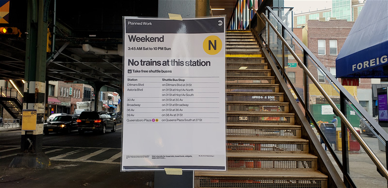 No Trains at this Station