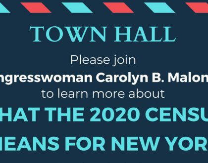 Census Town Hall with Carolyn Maloney on March 16