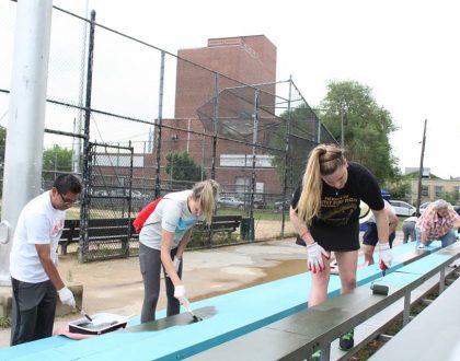 Whitey Ford Park Clean up