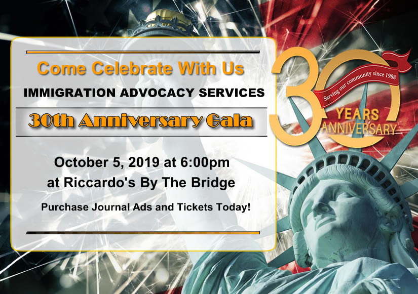 Immigration Advocacy Services 30th Anniversary Gala