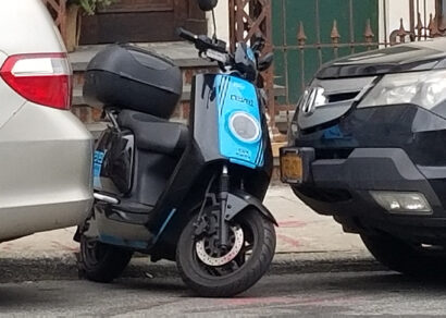 Moped parking