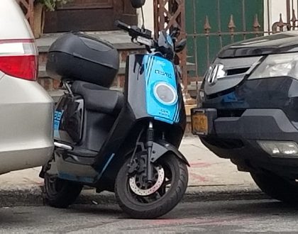 Moped parking