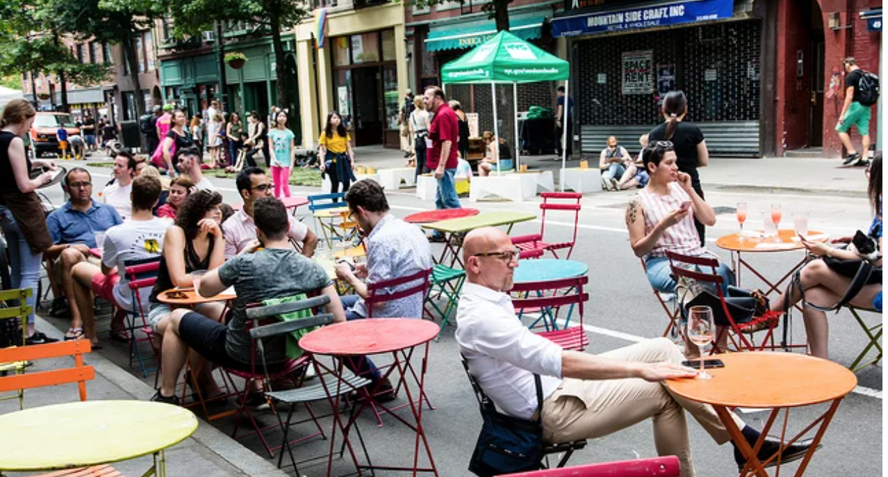 Economic Recovery in Astoria	 “Open Streets by local Restaurants”