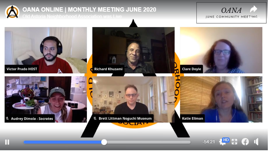 OANA June 2020 LIvestream Meeting Summary