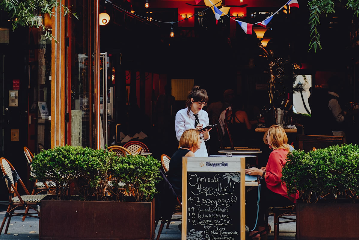 Restaurant Owners and Customers Excited that Outdoor Dining is Here to Stay