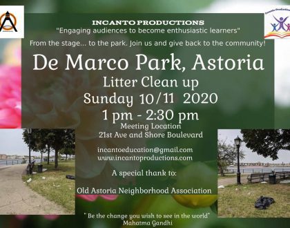 De Marco Park Clean-Up on October 11