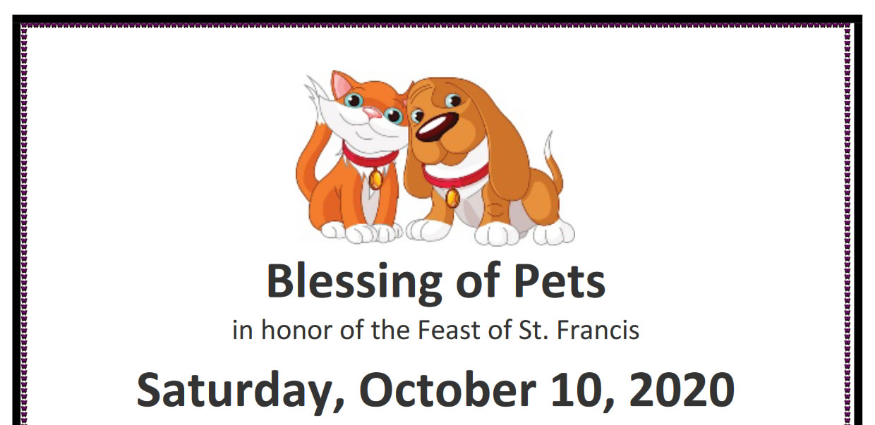 Blessing of Pets Service at St. George’s Episcopal Church