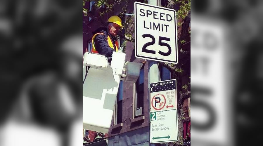 Speed Limit Lowered on Astoria Blvd
