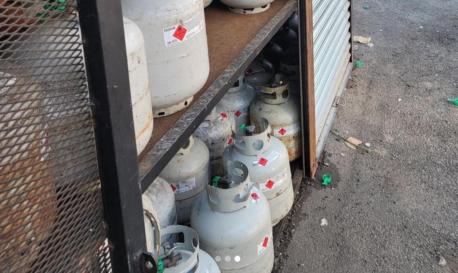 Illegal Propane Tank Storage In Astoria