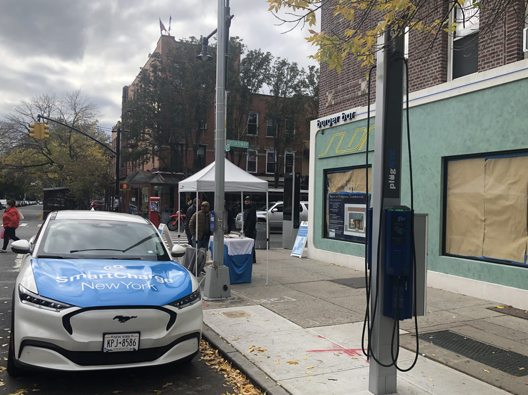 NYC Wins Crucial Grant to Build Largest Municipal Curbside EV Charging Network