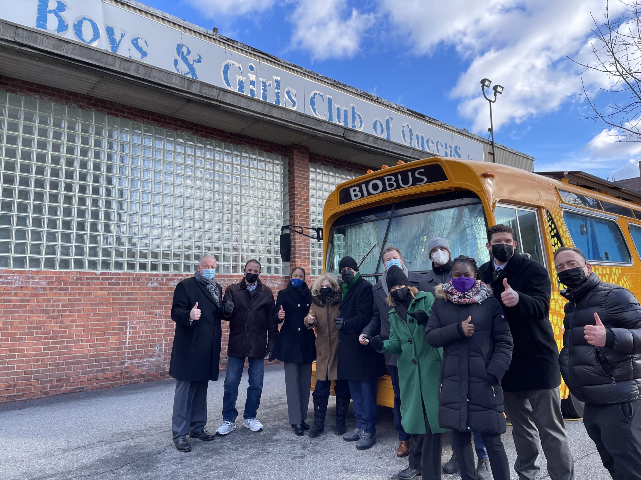 The Variety Boys and Girls Club of Queens and Champlain Hudson Power Express team up to construct a STEM lab in Astoria