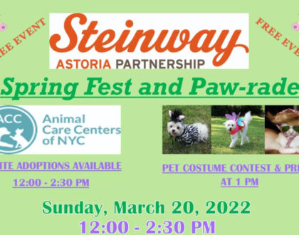 The Spring Fest and Paw-rade will take place Sunday, March 20
