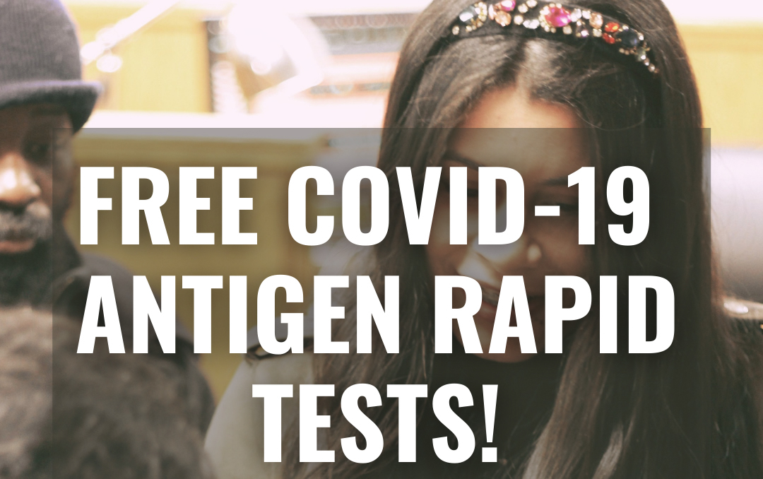 COVID-19 self-tests will be given out by the Family Church starting on Tuesday, April 26th