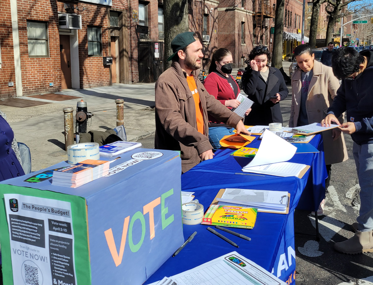 Participatory Budgeting Vote Week Runs Until April 10th