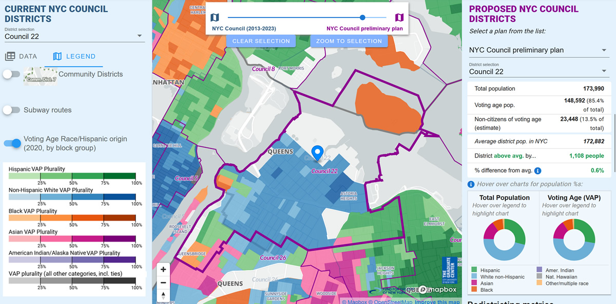 NYC Council Redistricting Public Hearing Testimony