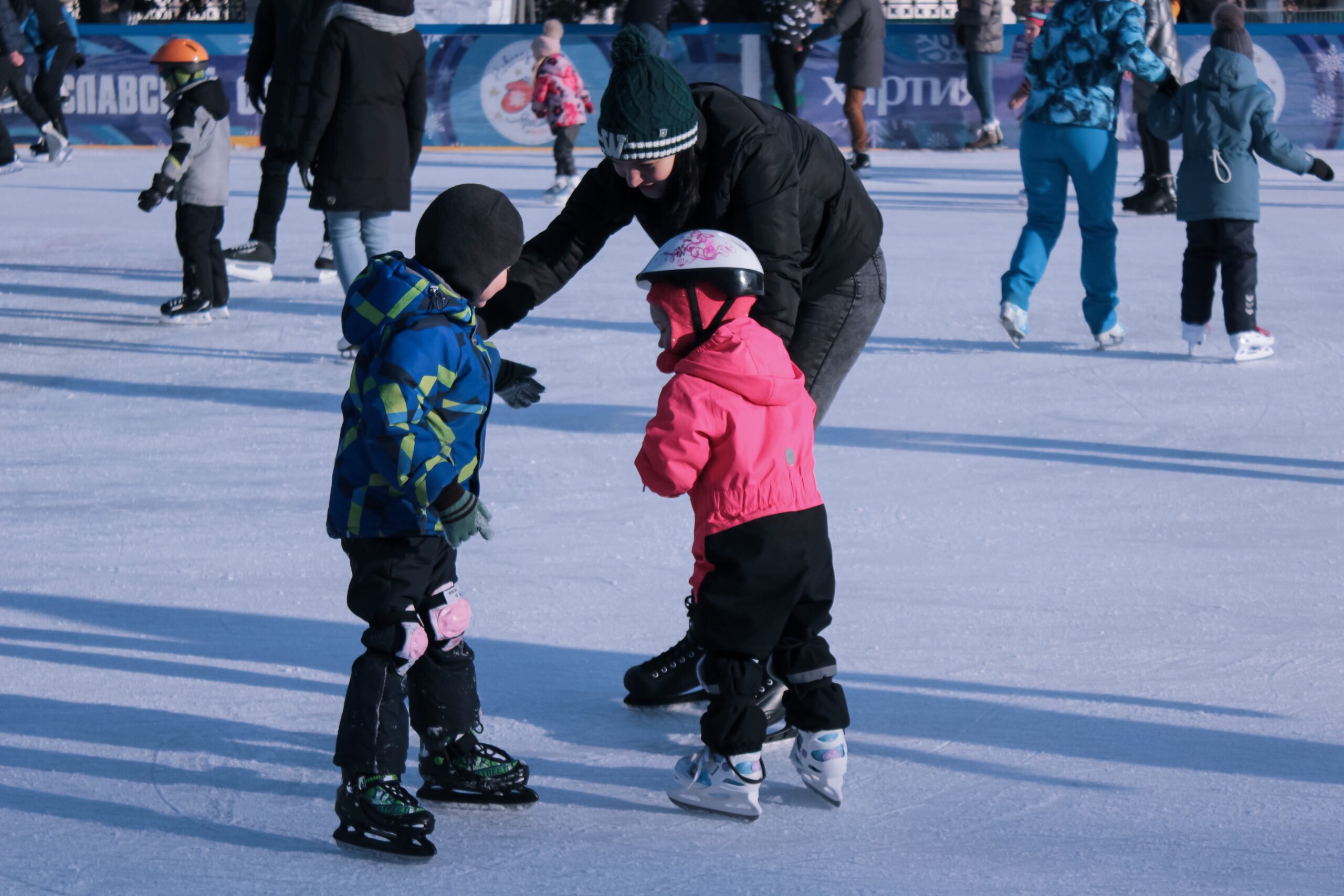 Eco-friendly ice-skating rink opens at the New York Hall of Science