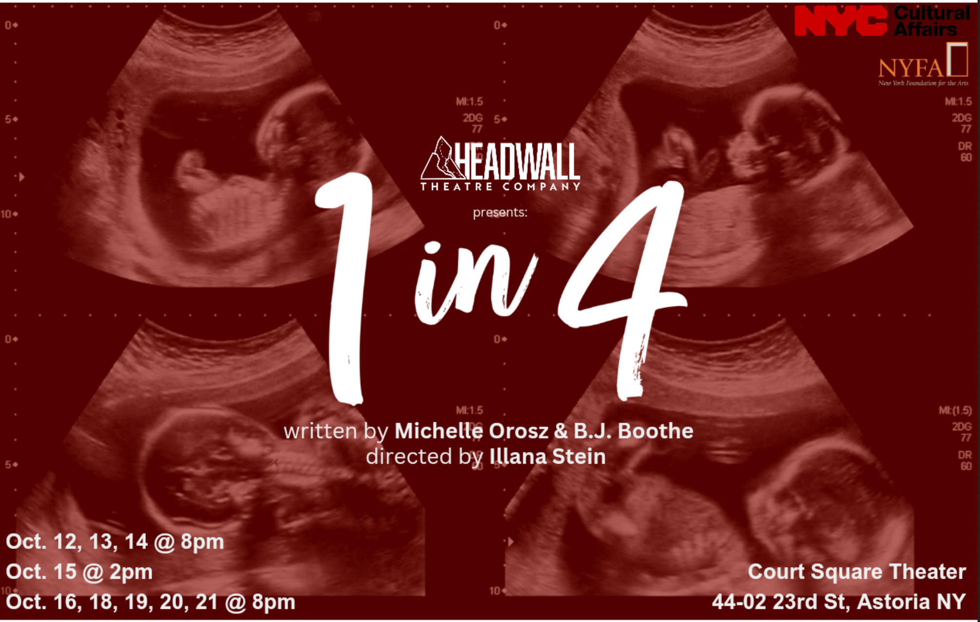 Headwell Theatre Company Presents A New Play 1 in 4