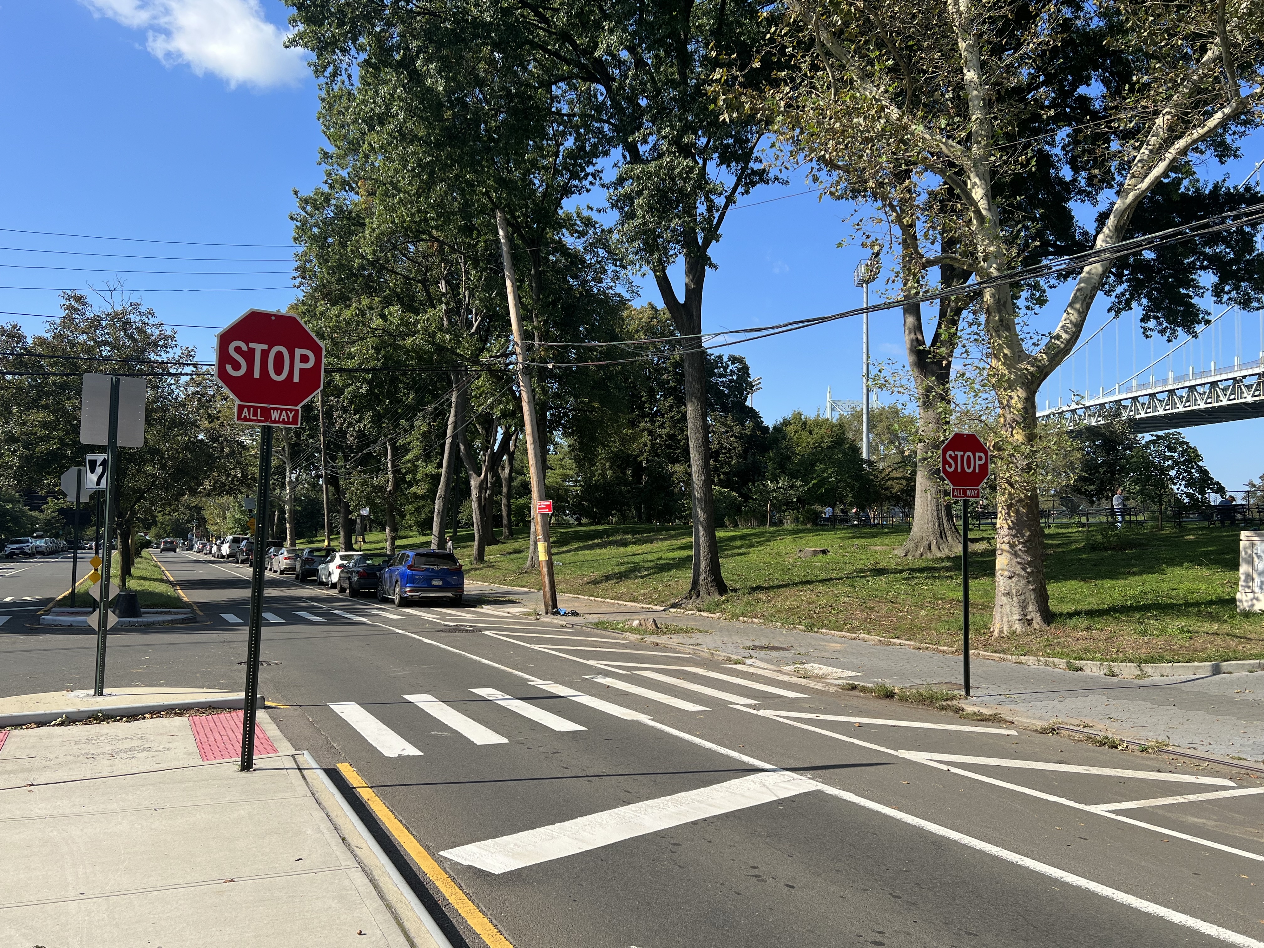 All-Way Stop Signs Are Up At 18th St and Astoria Park South