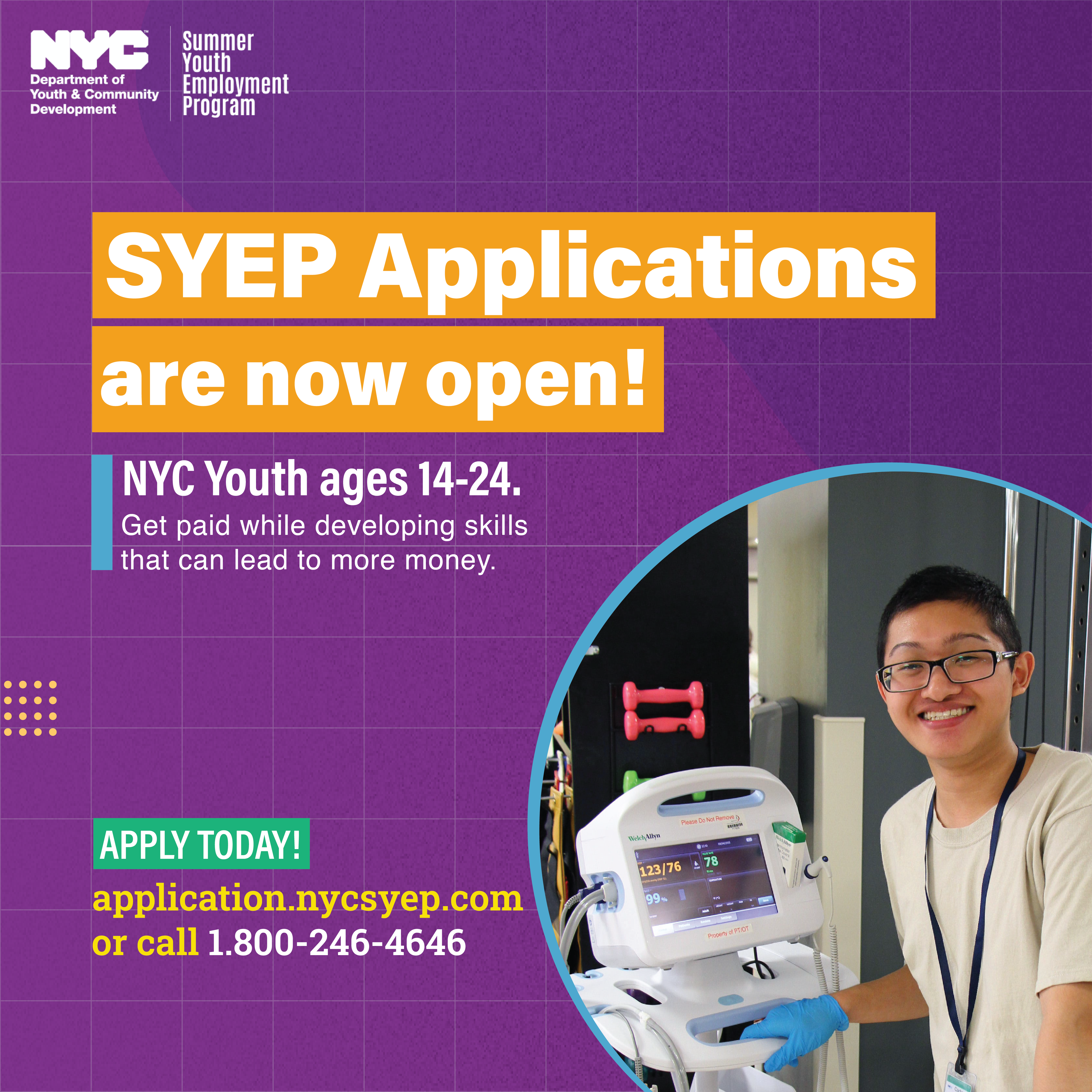 2024 Summer Youth Employment Program (SYEP)