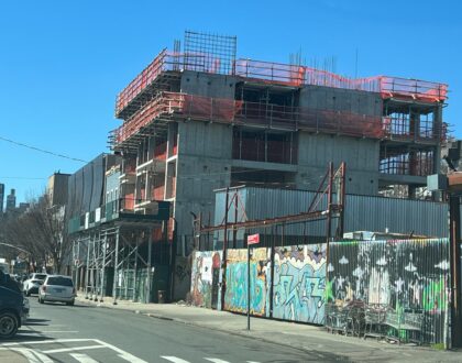 Progress on New Astoria Blvd Building