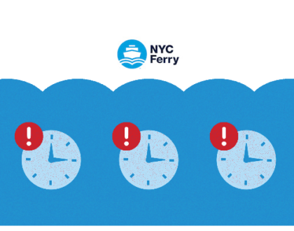 Ferry Schedule Update March 30th