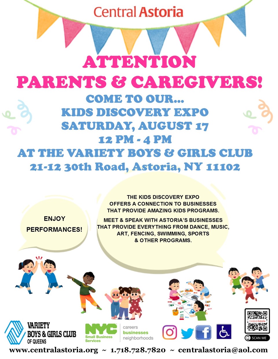 Kids Discovery Expo August 17th