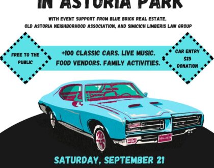 OANA is proud to support the 3rd Annual Classic Car Show in Astoria Park!