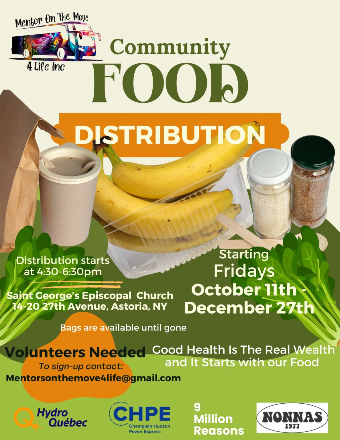 New Food Pantry Program Launches OANA Old Astoria Neighborhood