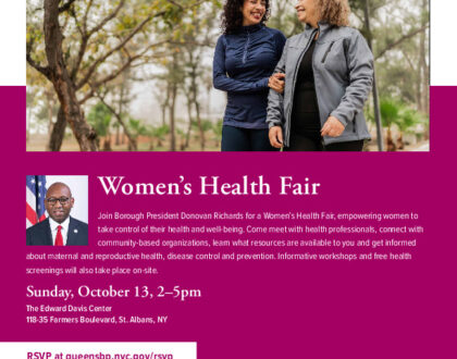 Women’s Health Fair Information