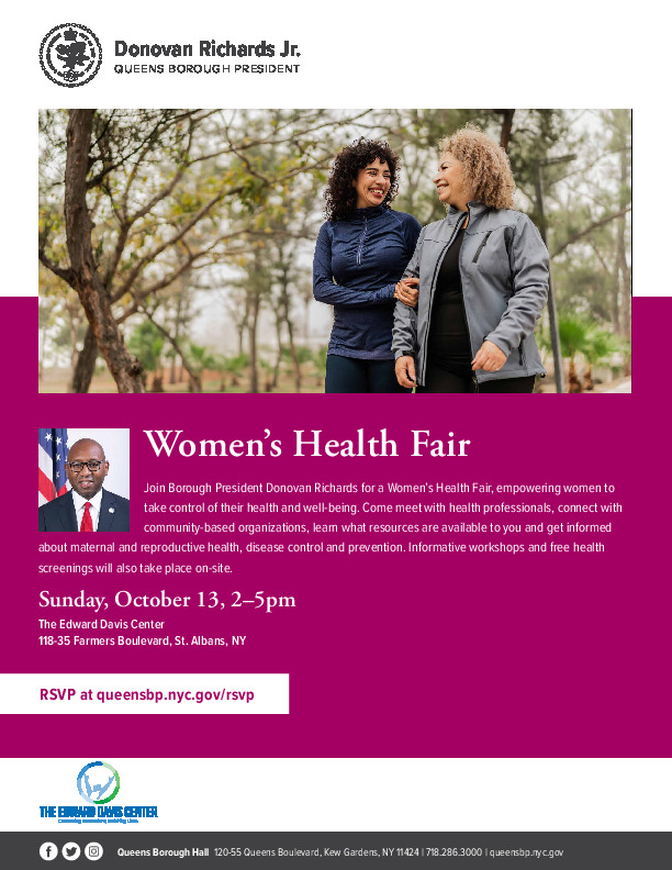 Women's Health Fair Information