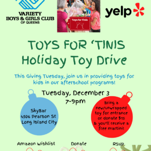 Holiday Toy Drive Astoria