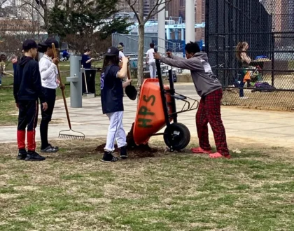 Whitey Ford Field Cleanup Recap