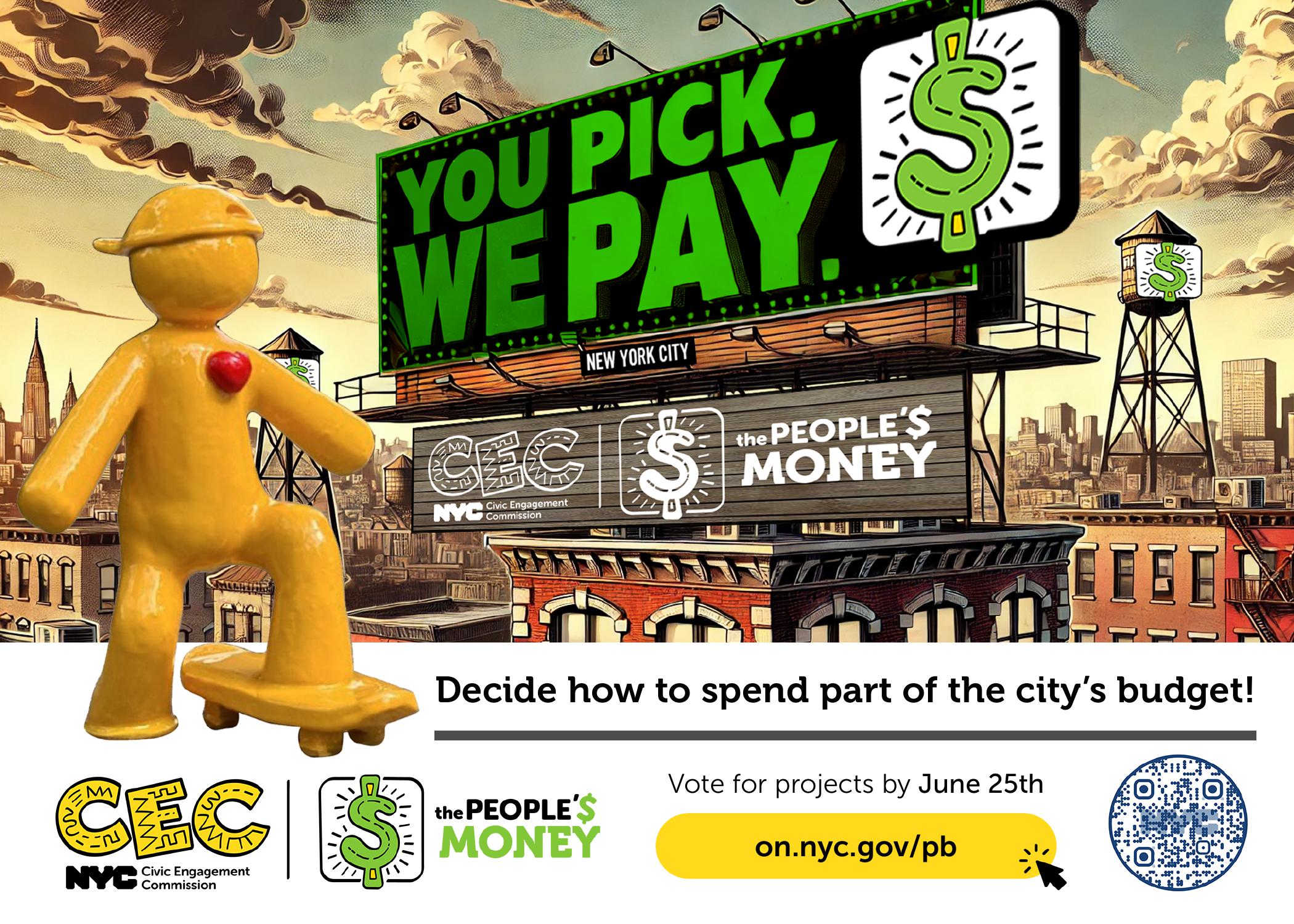 Join us for a Community Voting Session for Participatory Budgeting in NYC!