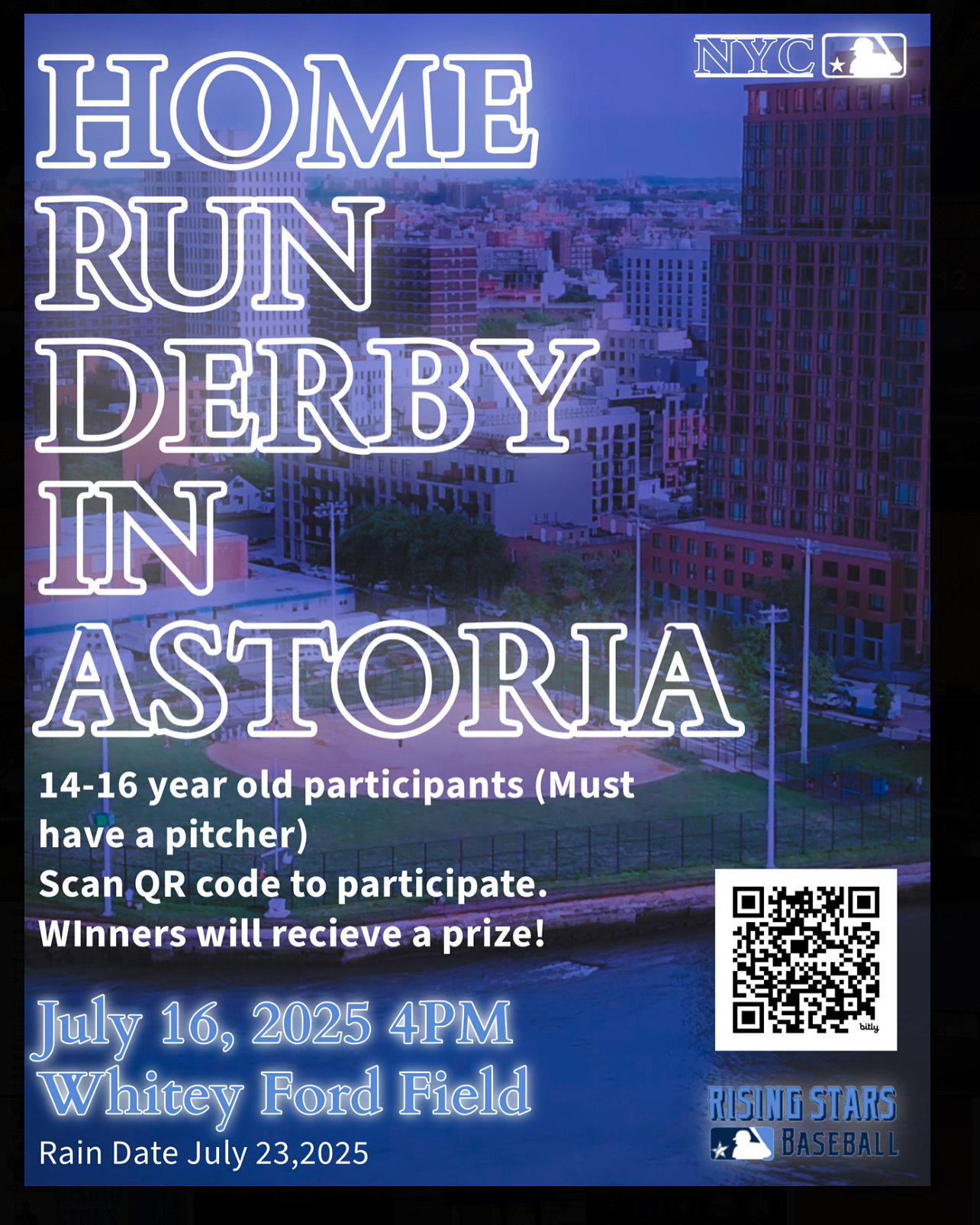 Home Run Derby in Astoria (July 16th)