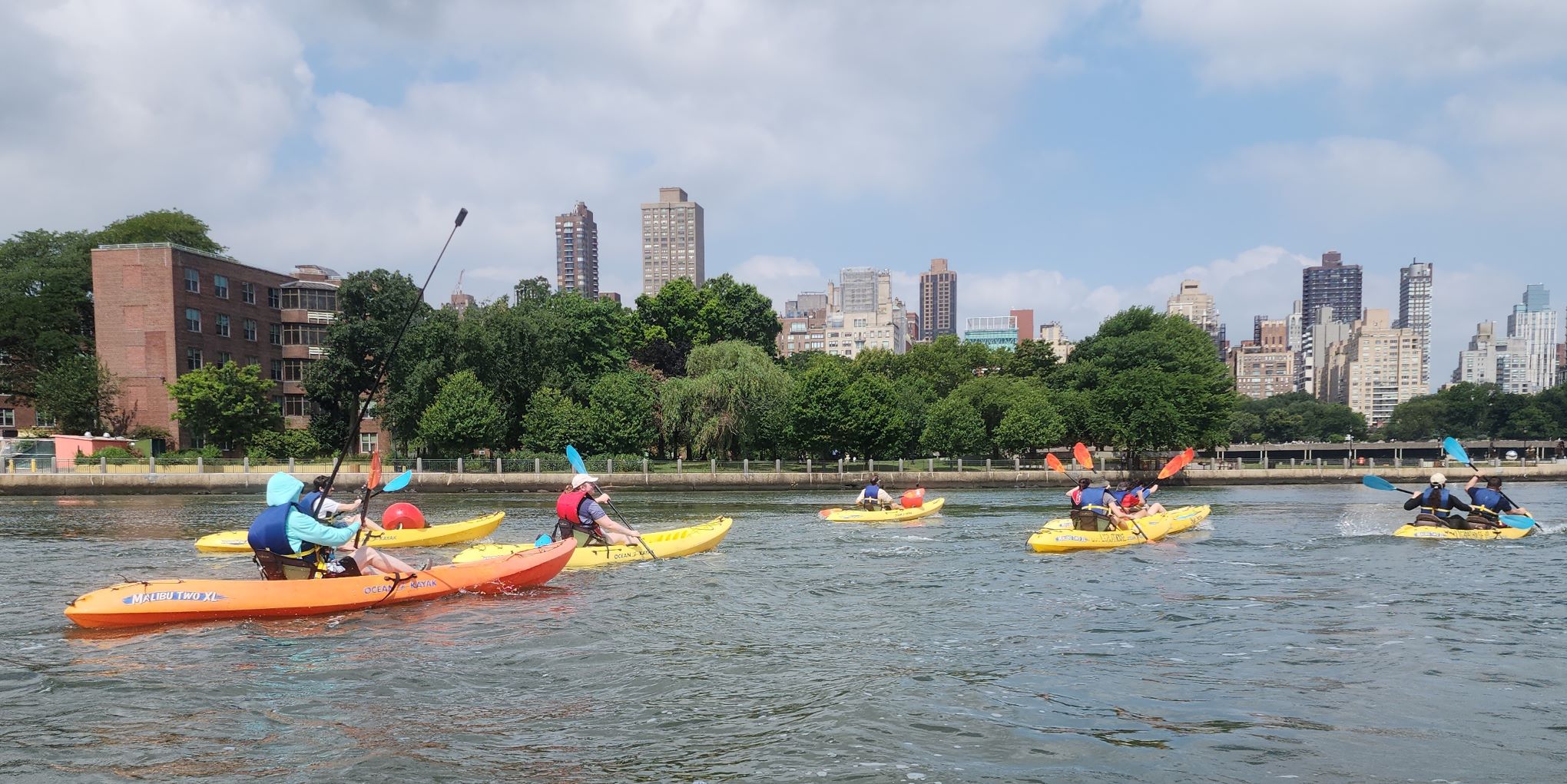 Hallets Point kayaking
