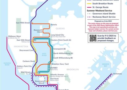NYC Ferry Proposed Route Change