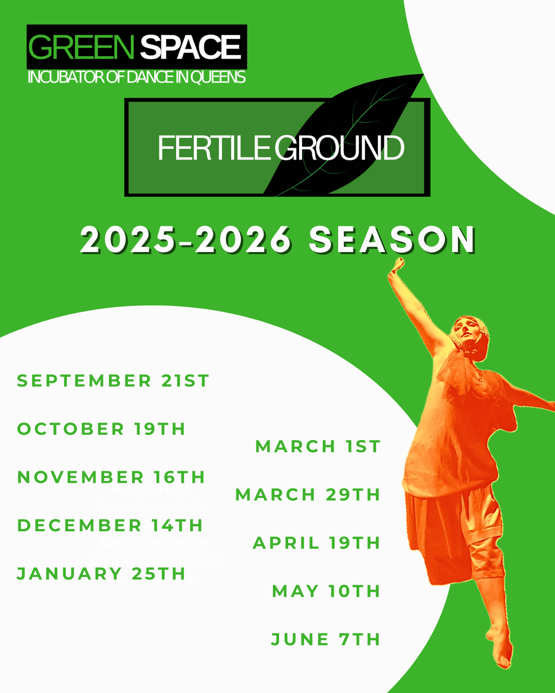 Green Space Presents: Take Root 2025–2026 Season