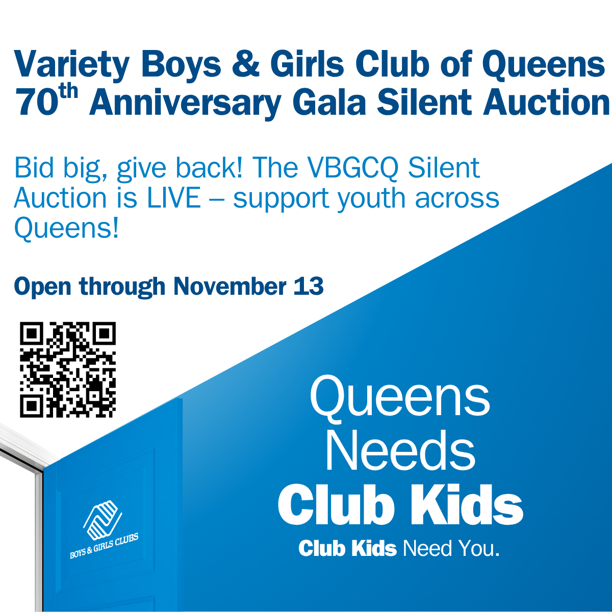 Variety Boys and Girls Club Silent Auction