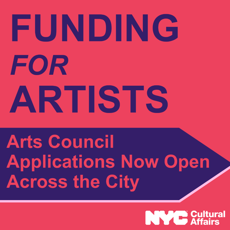 Grant Opportunity Deadline for NYC Artists and Cultural Nonprofits