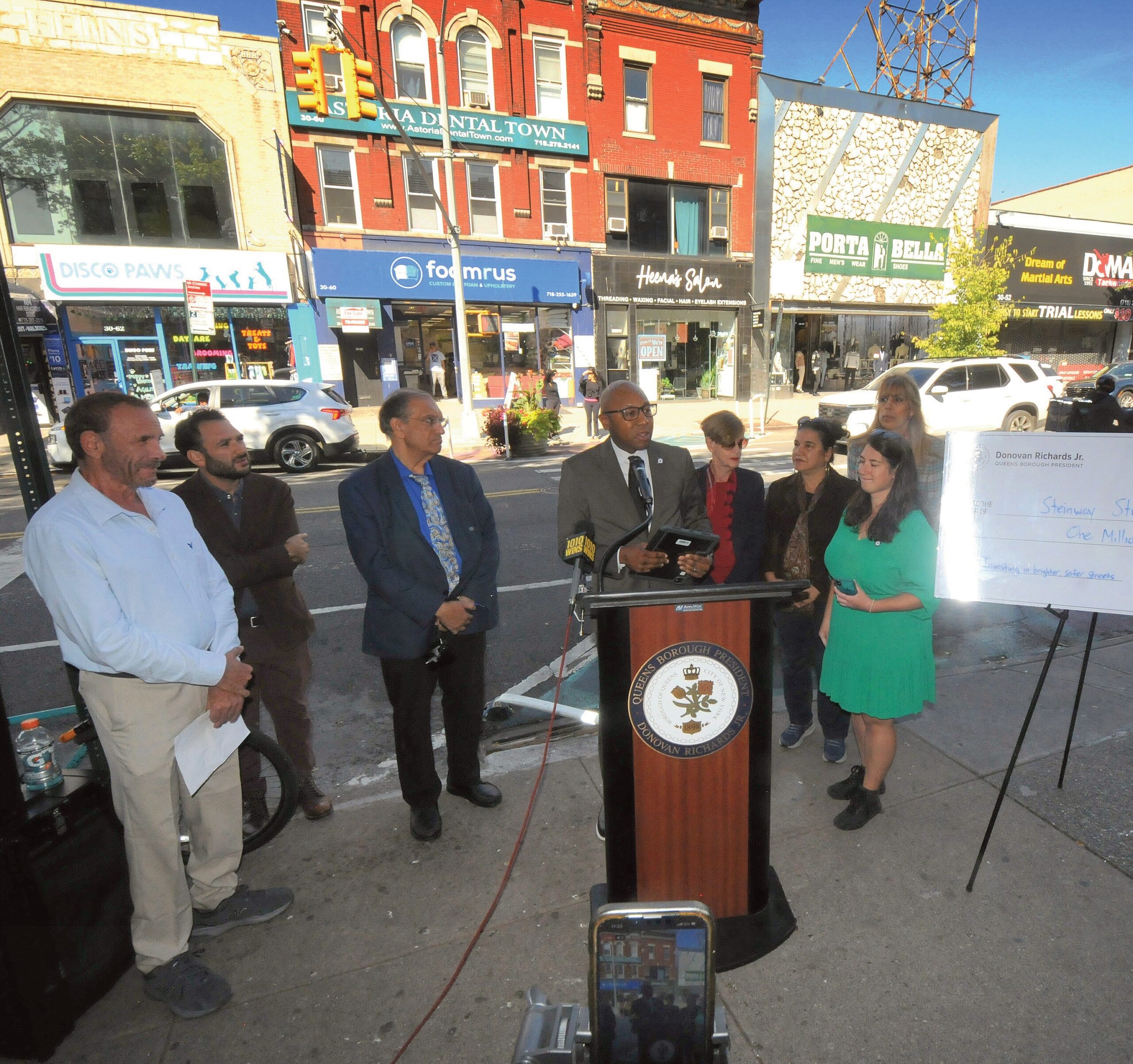 $1 Million Investment Announced for Steinway Street