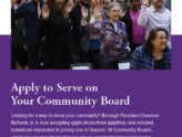 Apply for the 2026 Queens Community Board